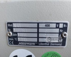 Maschine: NABERTHERM N 41 Öfen