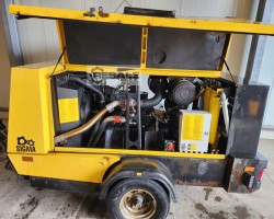 Maschine: KAESER Mobilair M123 Baustellen-Kompressor