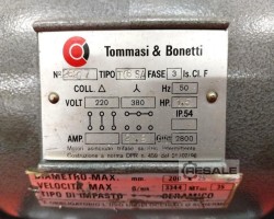 Maschine: TOMMASI E BONETTI T O6 SA Säulenschleifer