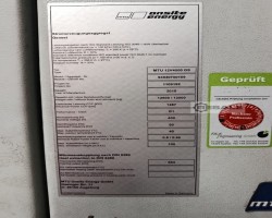 Maschine: MTU 12V4000 GS Gasgeneratoren
