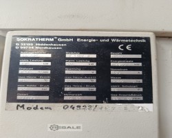 Maschine: SOKRATHERM GG 110iSH Blockheizkraftwerke (BHKW)