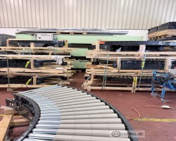 Maschine: VANDERLANDE Förderkurve 70 Grad with Antr. Rollenbahnkurve, Kurvenförderer