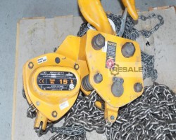 Maschine: KITO  15.000 KG CB150 Schwerlast-Handkettenzug