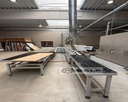 Maschine: HOMAG/BARBARIC EDGETEQ S-240 / RTS 04 Kantenanleimmaschinen