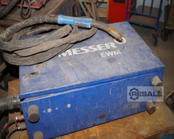 Maschine: MESSER GRIESHEIM / EWM VARIOMIG 600-2 EWM WEGA Drive4 MIG MAG Schutzgasschweissgeräte