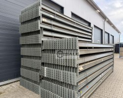 Maschine: GALLER OMEGA 4.295 mm / IPG115x65mm Palettenregaltraverse Traverse Regaltraverse Regal