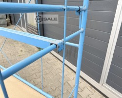 Maschine: KOCH Abm.: 2705x1150x1890 mm / blau Corlette Transportwagen Rollwagen Gestell