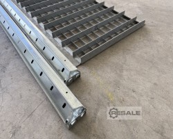 Maschine: DEXION HI 280 f. Breite 1.280 mm/Tiefe 400mm Gitterrostboden und Traversen f. Fachbodenregale