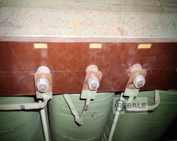 Maschine: FLASSHOFF UND KLOSTERBERG 45kVA - 3P 500V - 3P 380V Trafo Drehstromtransformator  - 3P 500V - 3P 380V