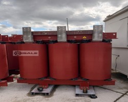 Maschine: FRANCE TRANSFO TRIHAL 2.5 to 3.5 MVA Cast Resin Trockenguss-Harztransformator