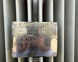 Maschine: FEDERAL TRANSFORMERS CO 1500 kVA 11kV / 415V ONAN Öl-immersierter Verteilungstransformator