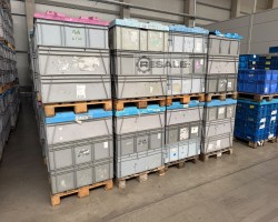 Maschine: SSI SCHäFER LTB 8320 Stapelbox Eurobehälter