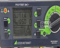 Maschine: GOSSEN METRAWATT Profitest 204+ Prüf Mobiles Prüfsystem