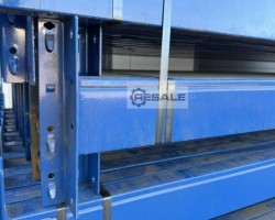 Maschine: BITO PL 38 / K: 110X50 MM lichte Weite: 2.700 mm Palettenregale