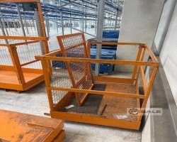 Maschine: BAUER MB-D Staplerkorb, Arbeitskorb
