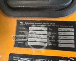 Maschine: JUNGHEINRICH TFG 30 / 316 