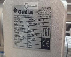 Maschine: GENTILIN CLINIC DRY 6/90 HS Dental-Kompressor mit Membrantrockner  und  Sterilfilt
