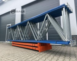 Maschine: ARESTANT AS lenght 19,85 lfm. Palettenregale