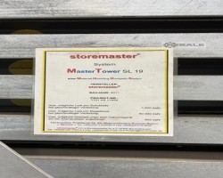 Maschine: STOREMASTER Master Tower SL 19 Blechlager mit Vakuumeinheit und Kran