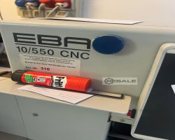 Maschine: EBA Multicut 10/550 CNC Papierschneider