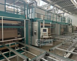 Maschine: ECOPROGETTI  STRINGER 40+ Solar Modul Produktion komplett zu Verkaufen.