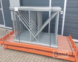 Maschine: META THYSSEN  Multipal S 37,32lfm./ 2200x1100mm Palettenregalanlage Regalanlage Palettenregal