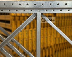 Maschine: META (THYSSEN)  Multipal S 14,01lfm./ 2900x1100mm Palettenregalanlage Regalanlage Palettenregal