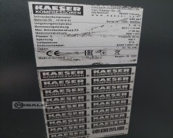 Maschine: KAESER ASK 40T Schraubenkompressor + Kältetrockner + Luftkessel