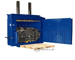 Maschine: BTS MF550hd Altreifen Ballenpresse Kunststoff