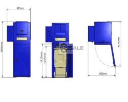 Maschine: BTS BTS-Glaszerkleinerer Glasbrecher_Flaschenbrecher_Flaschenzerkleinerer