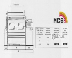 Maschine: MCS Maxi Jigger 3400 Färben jigger