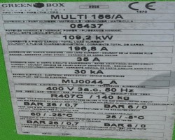 Maschine: CHILLER GREEN BOX Multi 156A Kaltwassersätze