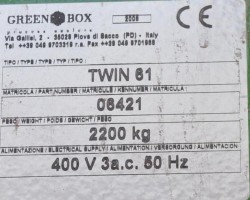 Maschine: GREEN BOX Chiller Green Box Twin 61 Kaltwassersätze