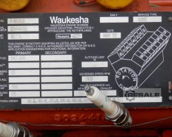 Maschine: WAUKESHA/ ZANTINGH GROEP 910 kVA Blockheizkraftwerke (BHKW)