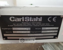 Maschine: CARL STAHL Y 10 T Y-Krantraverse mit variablen Ketten
