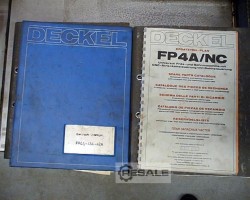 Maschine: DECKEL FP 42 A CNC Bettfräsmaschinen
