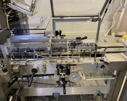 Maschine: UHLMANN C100 LB Flaschen / Blister Faltschachtelkartonierer
