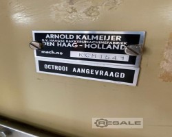 Maschine: KALMEIJER KGM Gebäckformmaschinen