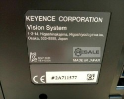 Maschine: KEYENCE XG-X2500 Bildverarbeitungs-Controller