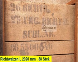 Maschine: UNGERER 1800/2,5/17 Blechrichtmaschinen