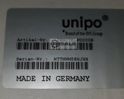 Maschine: UNIPO 2TT1001KAN03C, Monitor mit Bedienteil,
