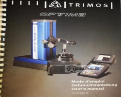 Maschine: TRIMOS OPTIMA 300 Werkzeugvoreinstellgeräte