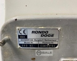 Maschine: SEEWER RONDO Doge SSO 62 Ausrollmaschinen