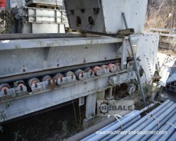 Maschine:  6.000 x 1.200 mm Förderbänder