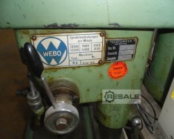 Maschine: WEBO B3 Reihenbohrmaschinen