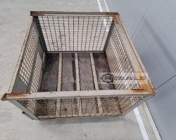 Maschine:  1250x840x970 mm (BxTxH) Stapelbox Gitterkorb Stapelbehälter