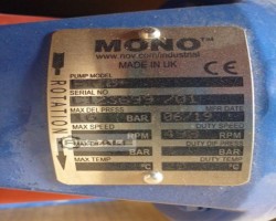 Maschine: MONO E11B Pumpen