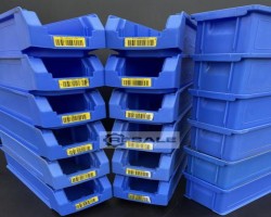 Maschine: SSI SCHäFER LF 511 G ZW blue Sichtlagerkisten Stapelkisten