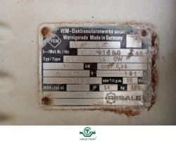 Maschine: VECOPLAN 1580x350 mm Schredderanlagen