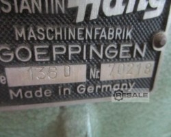 Maschine: HANG 136 D ZWEISPINDELBOHRMASCHINE